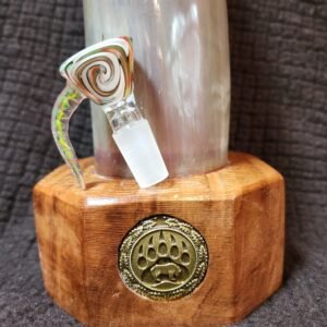 Steer Horn & Eucalyptus with Bear Paw