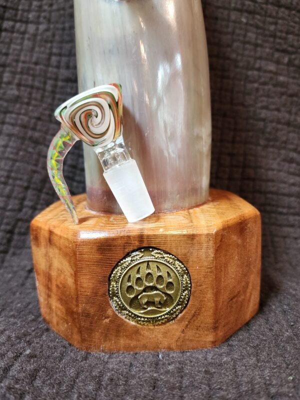 Steer Horn & Eucalyptus with Bear Paw