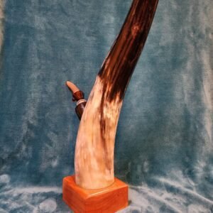 Texas Longhorn & African Mahogany with Texas Longhorn University of Texas Medallion