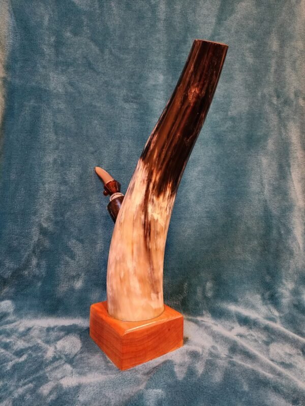 Texas Longhorn & African Mahogany with Texas Longhorn University of Texas Medallion