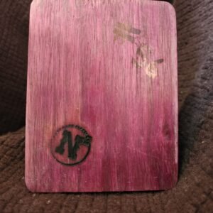 Steer Horn & Purple Heart Wood