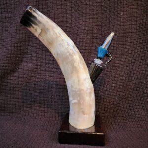 Texas Longhorn & African Ebony