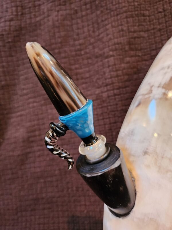 Texas Longhorn & African Ebony
