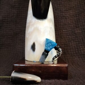 Texas Longhorn & African Ebony