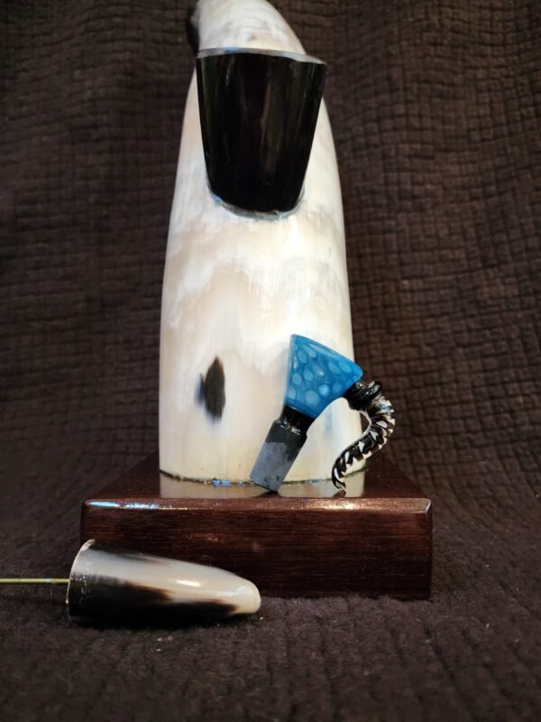 Texas Longhorn & African Ebony